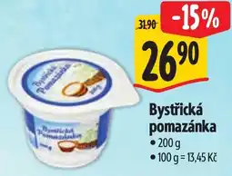 Albert Bystřická pomazánka nabídka