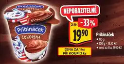 Albert Pribináček čokopěna nabídka