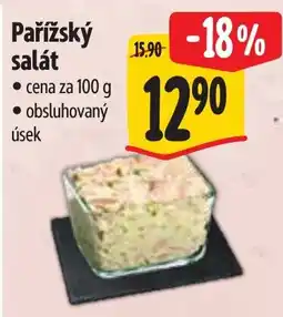 Albert Pařížský salát nabídka