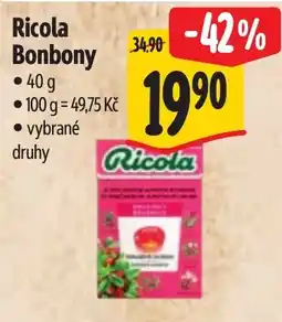 Albert Ricola Bonbony nabídka