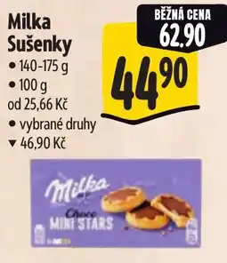 Albert Milka Sušenky nabídka
