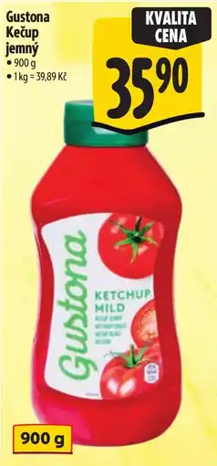 Albert Gustona kečup jemný nabídka
