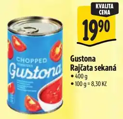 Albert Gustona rajčata sekaná nabídka