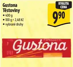Albert Gustona těstoviny nabídka