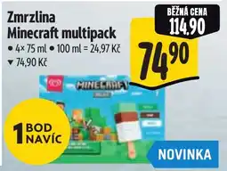 Albert Coca Cola Zmrzlina Minecraft multipack nabídka