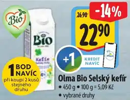 Albert Olma Bio Selský kefír nabídka