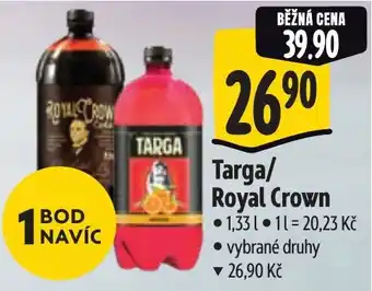 Albert Targa/ Royal Crown nabídka