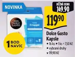 Albert Dolce Gusto Kapsle nabídka