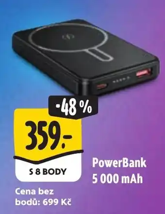 Albert PowerBank 5 000 mAh nabídka