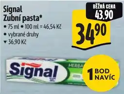 Albert Signal zubní pasta nabídka