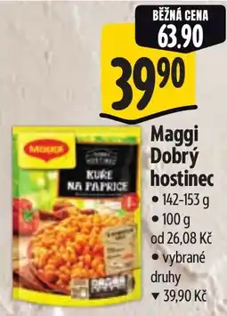 Albert Maggi Dobrý hostinec nabídka