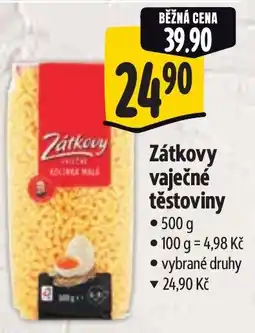 Albert Zátkovy vaječné těstoviny nabídka