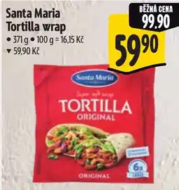 Albert Santa Maria tortilla wrap nabídka