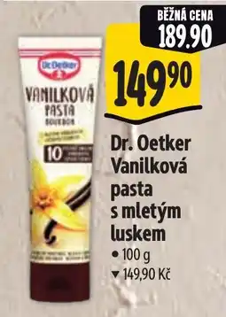 Albert Dr. Oetker Vanilková pasta s mletým luskem nabídka