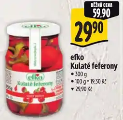 Albert efko kulaté feferony nabídka