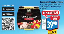 Albert Franz Josef Tuňákův salát nabídka