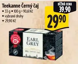 Albert Teekanne černý čaj nabídka
