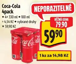 Albert Coca-Cola 4pack nabídka