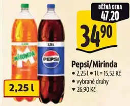 Albert Pepsi/Mirinda nabídka