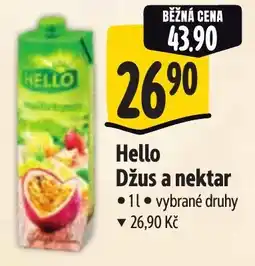 Albert Hello Džus a nektar nabídka