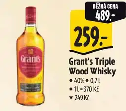 Albert Grants triple wood whisky nabídka