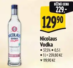 Albert Nicolaus Vodka nabídka