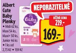 Albert Albert Cute Baby Plenky nabídka