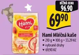 Albert Hami Mléčná kaše nabídka