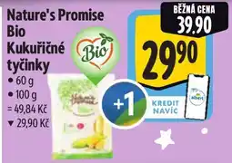 Albert Nature's Promise Bio Kukuřičné tyčinky nabídka