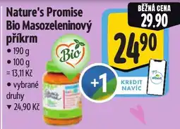 Albert Nature's Promise Bio Masozeleninový příkrm nabídka