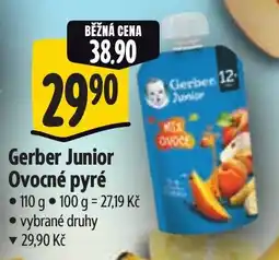 Albert Gerber Junior Ovocné pyré nabídka
