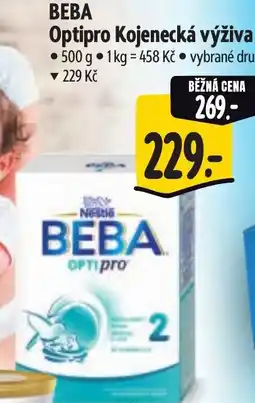 Albert Beba optipro kojenecká výživa nabídka