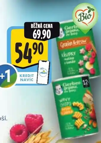Albert Gerber Organic for baby nabídka
