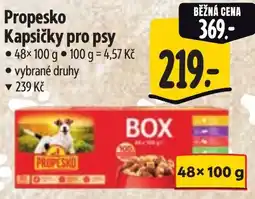Albert Propesko kapsičky pro psy nabídka