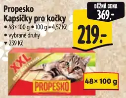 Albert Propesko kapsičky pro kočky nabídka