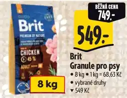 Albert Brit Granule pro psy nabídka