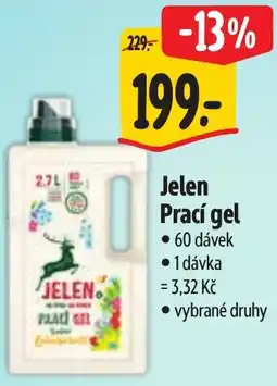 Albert Jelen prací gel nabídka