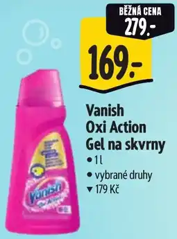 Albert Vanish Oxi Action Gel na skvrny nabídka