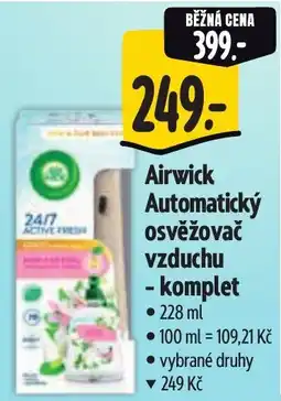 Albert Airwick Automatický osvěžovač vzduchu nabídka