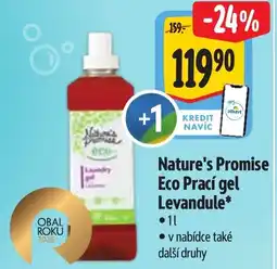 Albert Nature's Promise Eco Prací gel Levandule nabídka