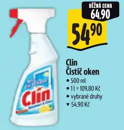 Albert Clin čistič oken nabídka