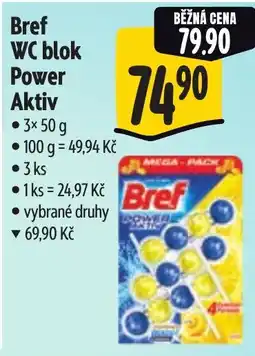 Albert Bref WC blok Power Aktiv nabídka