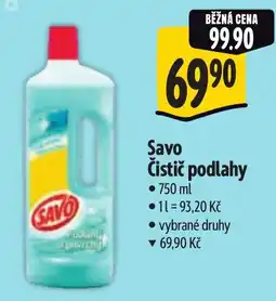 Albert Savo čistič podlahy nabídka