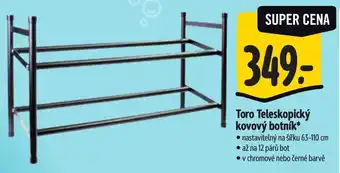 Albert Toro Teleskopický kovový botník nabídka