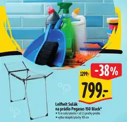 Albert Leifheit Sušák na prádlo Pegasus 150 Black* nabídka
