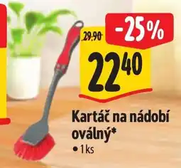 Albert Kartáč na nádobí oválný* nabídka