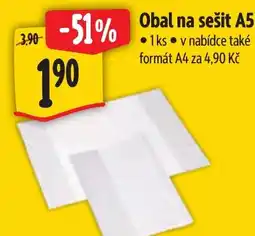 Albert Obal na sešit A5 nabídka