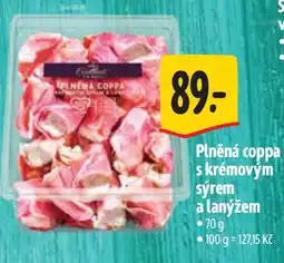 Albert Excellent Plněná coppa nabídka