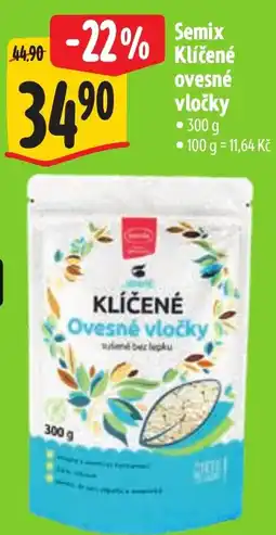 Albert Semix klíčené ovesné vločky nabídka