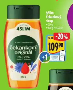 Albert 4slim čekankový sirup nabídka